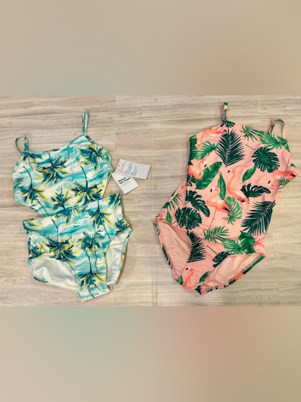 🐠 Set of 2 - Girls Swim Suit / Bathing Suit - size Medium - 8 - Picture 9 of 13